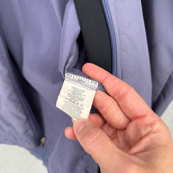 Patagonia Womens VTG Integral Jacket Size S Purple Lightweight Pockets Mock Neck - Picture 11 of 15